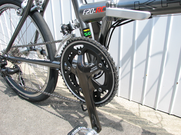 カスタム :: KHS F20RC SHIMANO105カスタム :: 折りたたみ自転車・小径車・リカンベント専門店 :: LORO HPV  Group ローロ HPV グループ