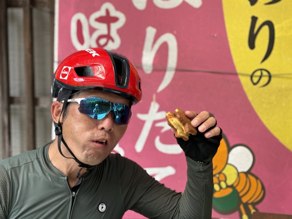 ふわふわのたい焼きを食べるO様